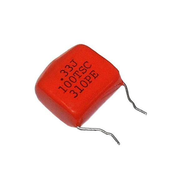 .33uF 100Vdc 5% Metal Film Capacitor - Click Image to Close